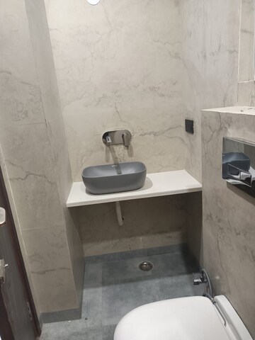Bathroom in 2 BHK Builder Floor at New Rajdhani Enclave – for Rent