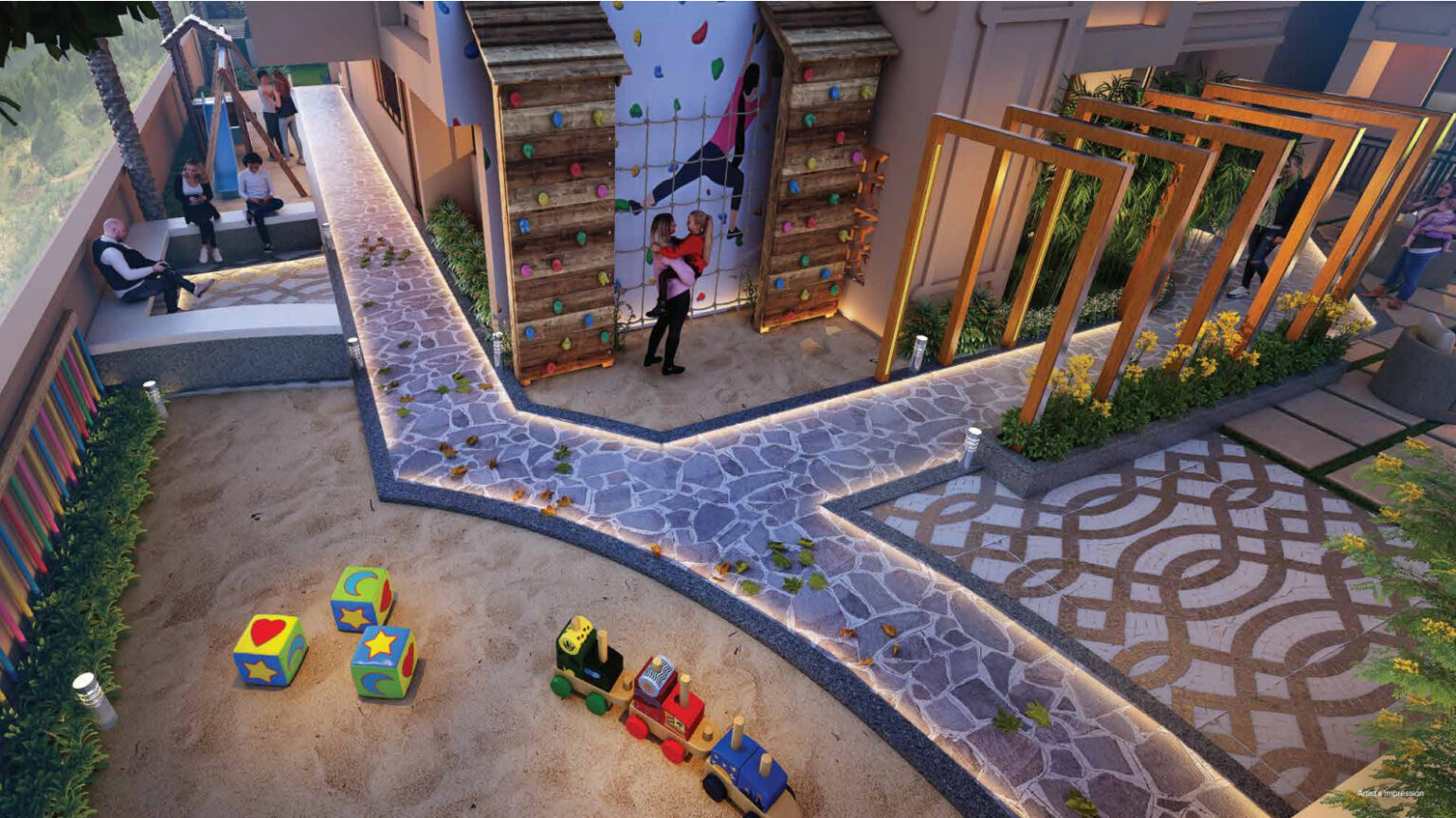 2 BHK + Pooja Room 806 Sq.Ft. Apartment in Saideep Chavan Advaitam