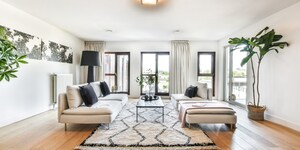 Living Room in 3 BHK Apartment at Jharapada – for Sale