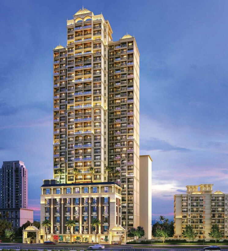 Exterior View, saideep-chavan-advaitam 2 Bedroom 821 Sq.Ft. Apartment In Chikan Ghar Thane 9426933