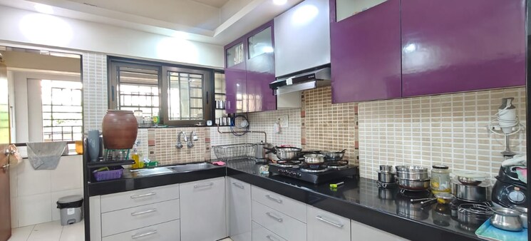 Kitchen, kumar-hillscapes 4 Bedroom 2300 Sq.Ft. Apartment In Baner Pune 9426959