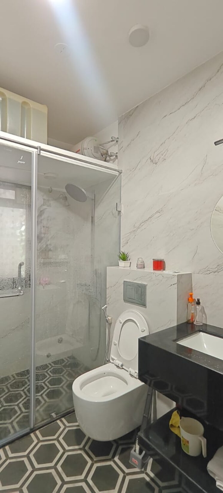 Bathroom, kumar-hillscapes 4 Bedroom 2300 Sq.Ft. Apartment In Baner Pune 9426959