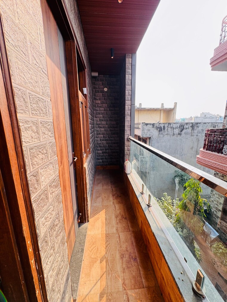 Balcony, burari 3 Bedroom 900 Sq.Ft. Builder Floor In Burari Delhi 9426983