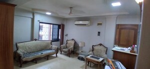 Living Room in 2 BHK Apartment at Kopar Khairane – for Rent