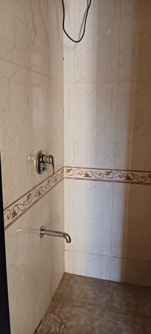 Bathroom in 3 BHK Apartment at Lake Pleasant, Powai – for Rent