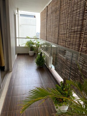 Balcony in 2.5 BHK Apartment at Bonsai Arbour, Tellapur – for Rent