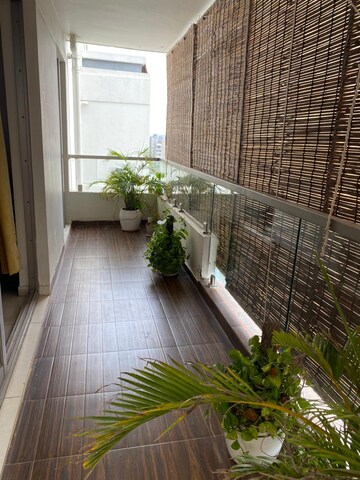 Balcony in 2.5 BHK Apartment at Bonsai Arbour, Tellapur – for Rent