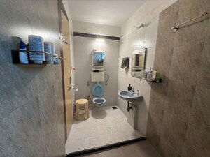 Building Lobby in 3 BHK Apartment at New India Grace Luxuria, Malad West – for Rent