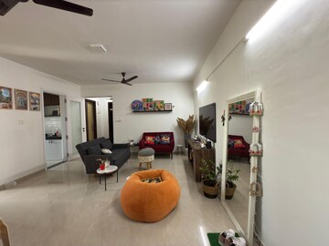 Living Room in 3 BHK Apartment at New India Grace Luxuria, Malad West – for Rent