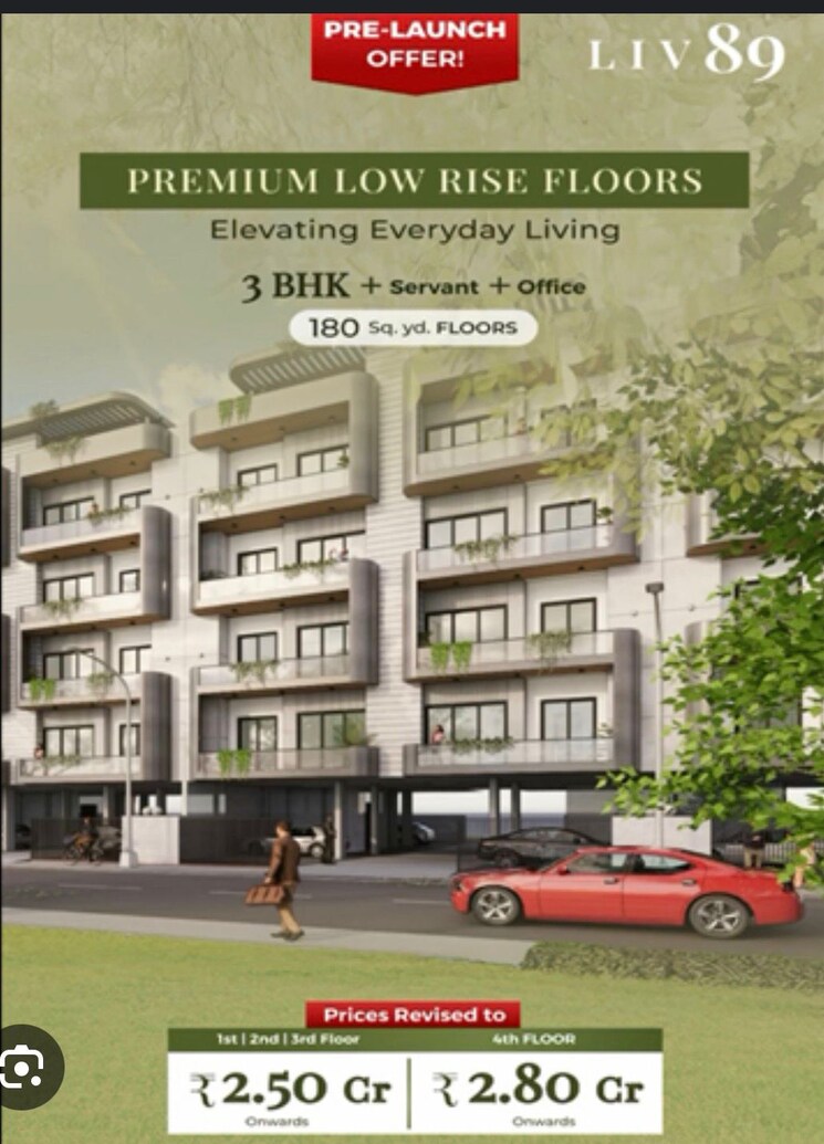 Exterior View, ganga-kashi-residences 3.5 Bedroom 2080 Sq.Ft. Builder Floor In Sector 89 Gurgaon 9427074