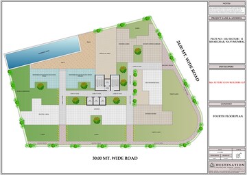Master Plan in 2 BHK Apartment at Hitech Crystal Corner, Kharghar Sector 11 – for Sale