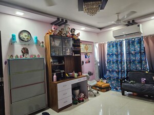 Living Room in 2 BHK Apartment at Gabadia Heights, Kandivali West – for Rent