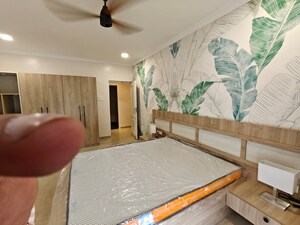 Bedroom in 3 BHK Apartment at Mantri Lawns, Aundh – for Rent