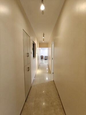 Building Lobby in 3 BHK Apartment at Mantri Lawns, Aundh – for Rent