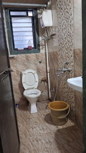 Bathroom in 2 BHK Apartment at Radha Residency, Ulwe – for Rent