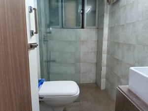 Bathroom in 2 BHK Apartment at Sheth Vasant Galaxy, Goregaon West – for Rent