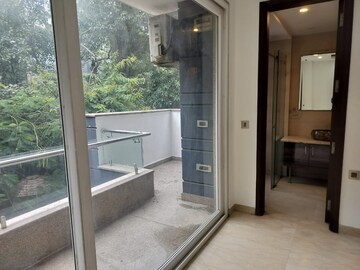 Balcony in 4 BHK Apartment at East Of Kailash – for Rent