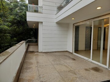 Balcony in 4 BHK Apartment at East Of Kailash – for Rent