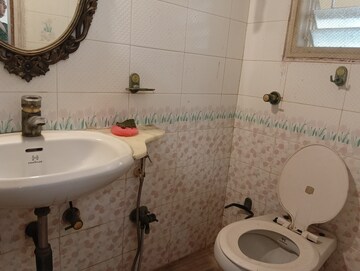 Bathroom in 1 BHK Apartment at Sheth Vasant Galaxy, Goregaon West – for Rent