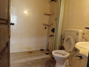 Bathroom in 1 BHK Apartment at Sheth Vasant Galaxy, Goregaon West – for Rent