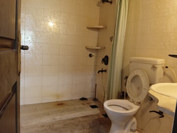 Bathroom in 1 BHK Apartment at Sheth Vasant Galaxy, Goregaon West – for Rent