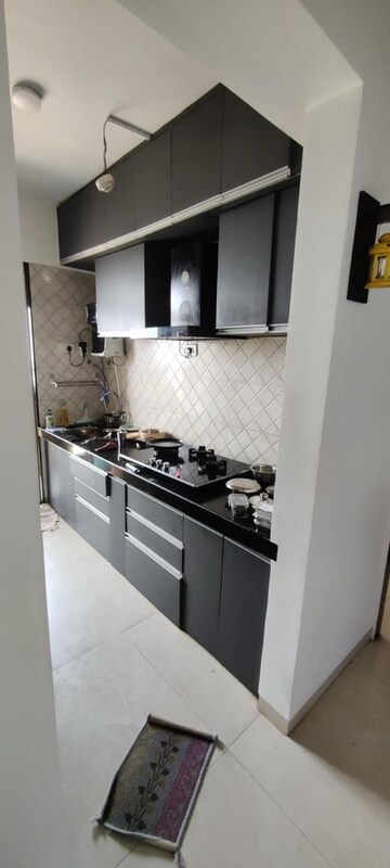 Kitchen in 2 BHK Apartment at Wellwisher Kiarah Terrazo, Hadapsar – for Sale