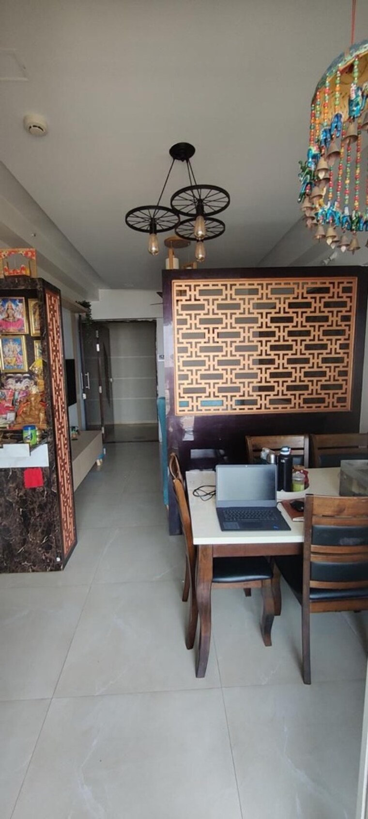 Living Room, wellwisher-kiarah-terrazo 2 Bedroom 690 Sq.Ft. Apartment In Hadapsar Pune 9427206