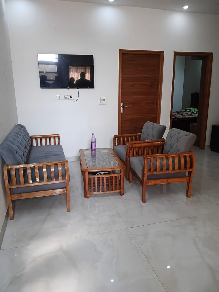 Living Room, sbp-city-of-dreams-zirakpur 1 RK 550 Sq.Ft. Apartment In High Ground Zirakpur 9427217