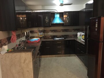 Kitchen in 3 BHK Apartment at East Of Kailash – for Rent