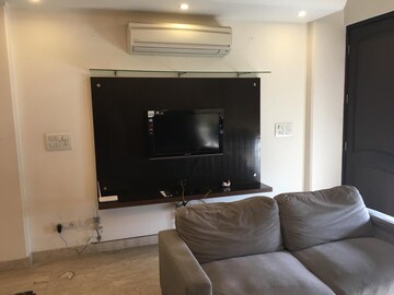 Living Room in 3 BHK Apartment at East Of Kailash – for Rent