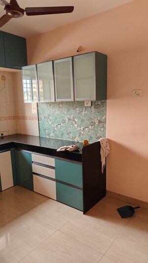 Kitchen in 1 BHK Apartment at Kharadi – for Rent