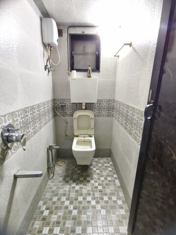 Bathroom in 3 BHK Apartment at Dudhsagar Apartment, Goregaon East – for Rent