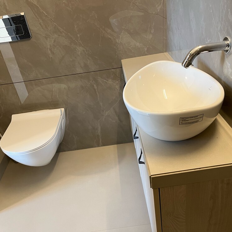 Bathroom, malhar-24-east 2 Bedroom 623 Sq.Ft. Apartment In Sanpada Sector 7 Navi Mumbai 9427311