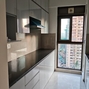 Kitchen in 1.5 BHK Apartment at Runwal Bliss Wing E, Kanjurmarg East – for Rent