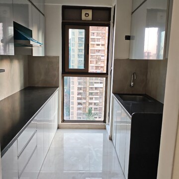 Kitchen in 1.5 BHK Apartment at Runwal Bliss Wing E, Kanjurmarg East – for Rent
