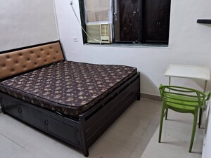 Bedroom in 1 BHK Apartment at Seven Bunglow – for Rent