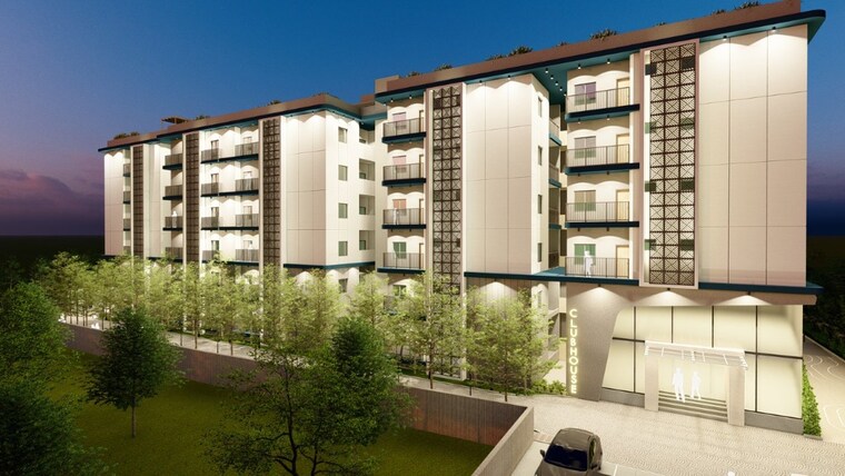 Exterior View, ak-chitravilasa-garden-city 2 Bedroom 850 Sq.Ft. Apartment In Boyapalem Vizag 9427371