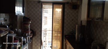 Kitchen in 1 BHK Apartment at Sharda Green Wood, Kasarvadavali – for Rent