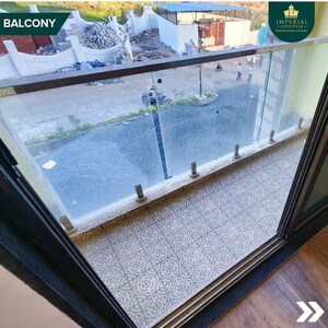 Balcony in 2 BHK Apartment at Imperial Paramount, Nalasopara West – for Sale