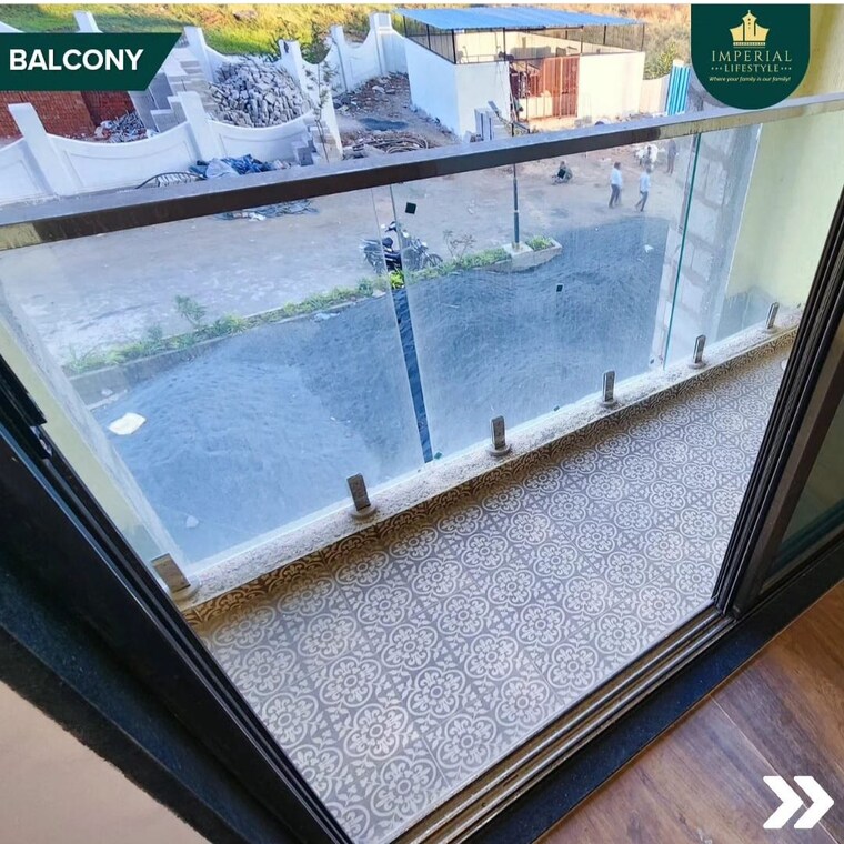 Balcony, imperial-paramount 2 Bedroom 665 Sq.Ft. Apartment In Nalasopara West Palghar 9427433