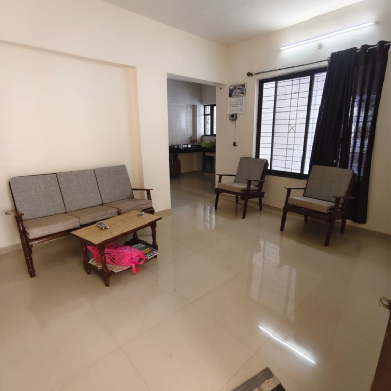 Living Room, balaji-paradise 1 Bedroom 678 Sq.Ft. Apartment In Dhayari Pune 9427426