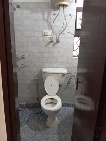 Bathroom in 3 BHK Builder Floor at Mohit House, Sushant Lok I – for Rent