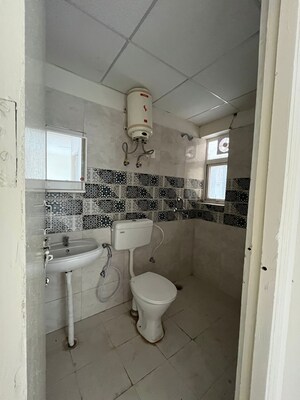Bathroom in 3 BHK Builder Floor at Signature Global Golf Greens, Sector 79 – for Rent