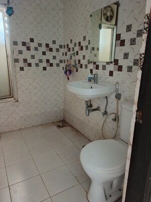 Bathroom in 2 BHK Apartment at JM Florance, Tech Zone 4 Greater Noida – for Rent