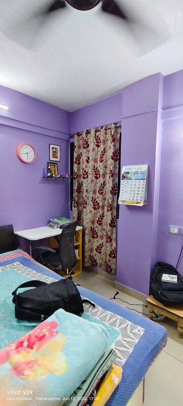 Living Room in 3 BHK Apartment at Kopar Khairane – for Sale