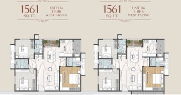 Floor Plan in 3 BHK Apartment at Padmarao Nagar – for Sale