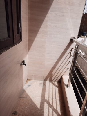 Balcony in 1.5 BHK Builder Floor at Mayur Vihar – for Rent