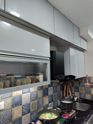 Kitchen in 1 BHK Apartment at Raj Florenza, Mira Road East – for Rent