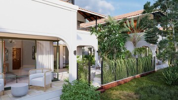 4 BHK Villa – Exterior View View at Moira - for Sale