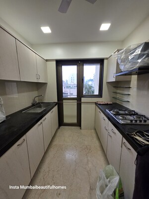 Kitchen in 3 BHK Apartment at Ekta Eminente Phase II, Khar West – for Rent